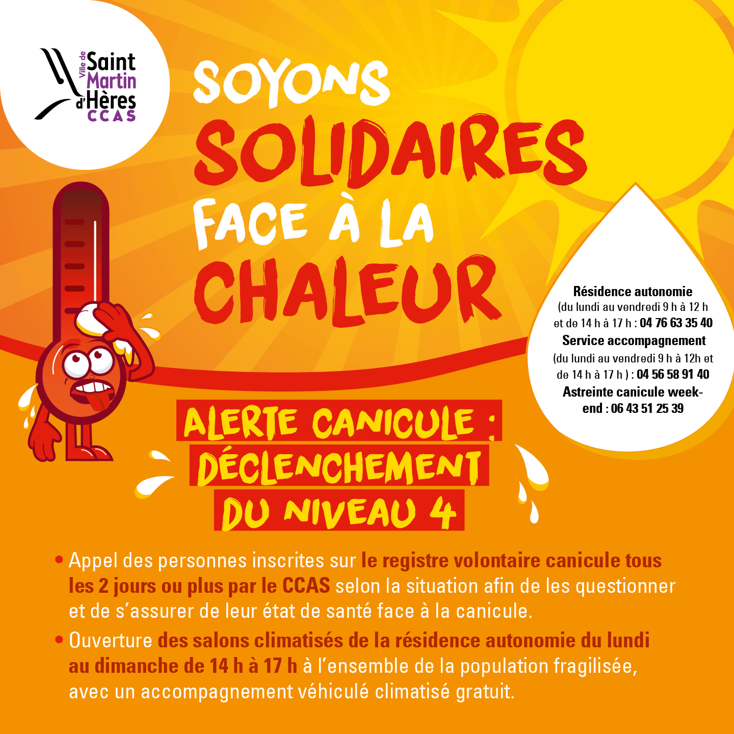 plan canicule alerte niveau 4