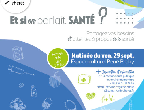 Devenez acteur de votre santé en participant au prochain Contrat Local de Santé martinérois