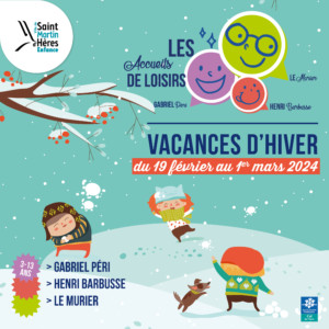 accueil de loisirs vacances d'hiver 2024