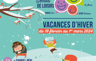 accueil de loisirs vacances d'hiver 2024