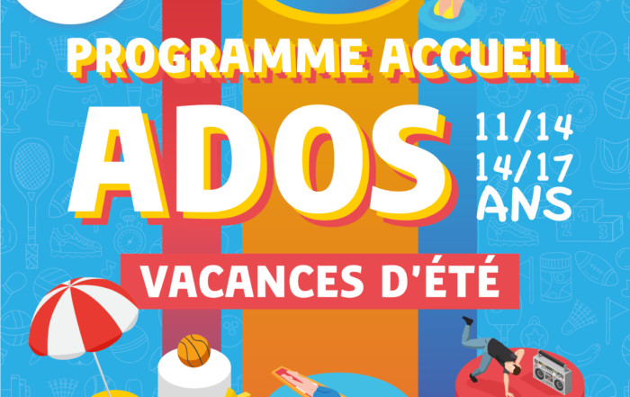 Programme accueil ados vacances été