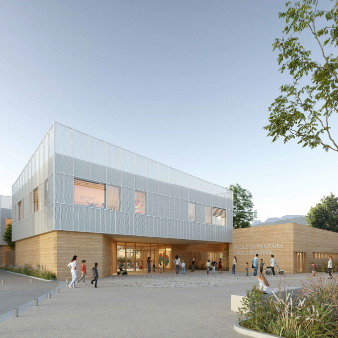 école Langevin – projet architectural école Langevin - projet architectural