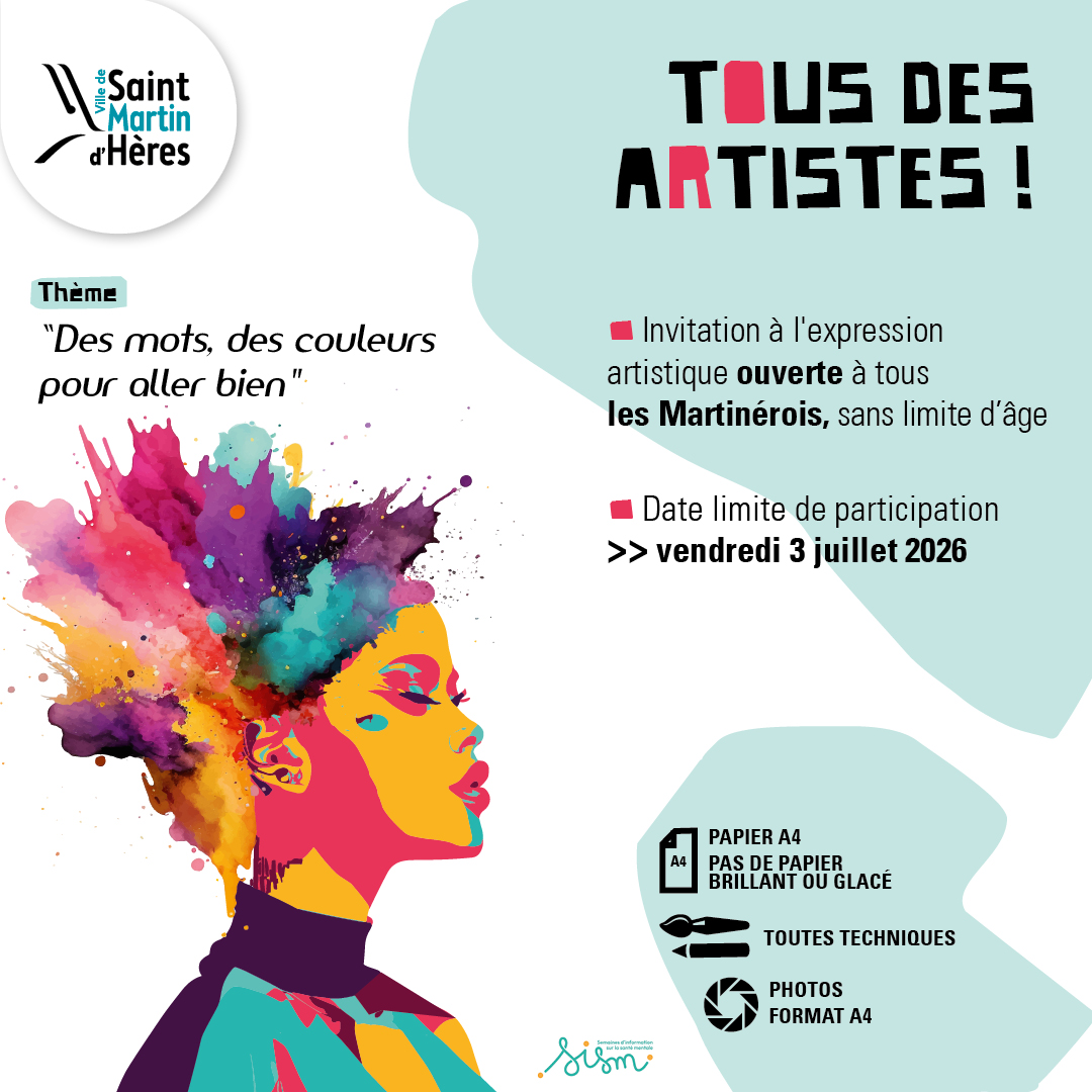 SISM concours tous des artistes