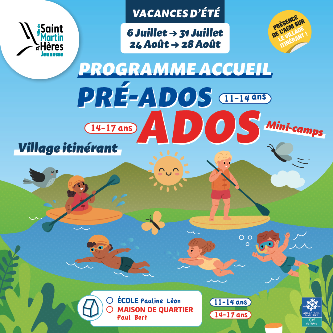 Programme vacances jeunesse