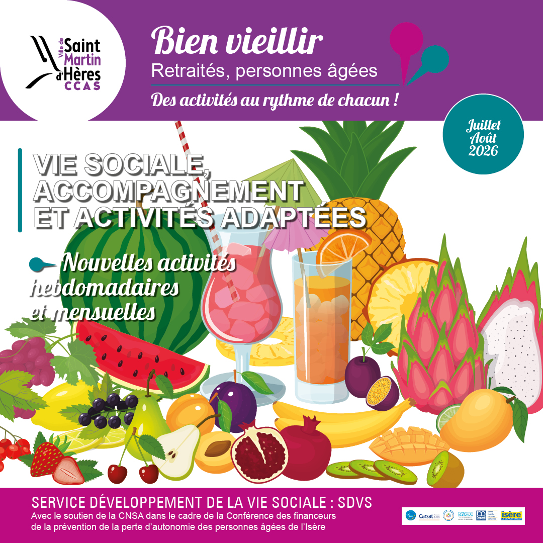 SDVS bien vieillir juillet août 2026