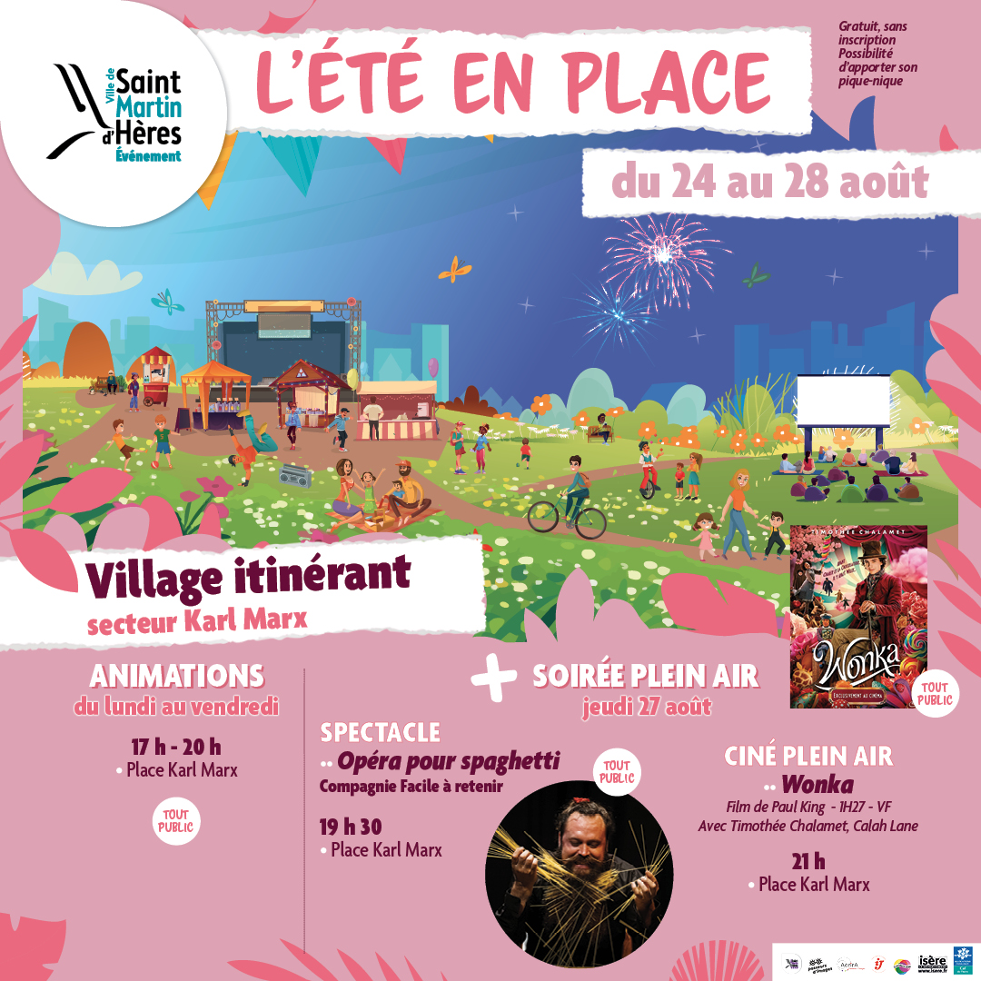 L'été en place semaine 6