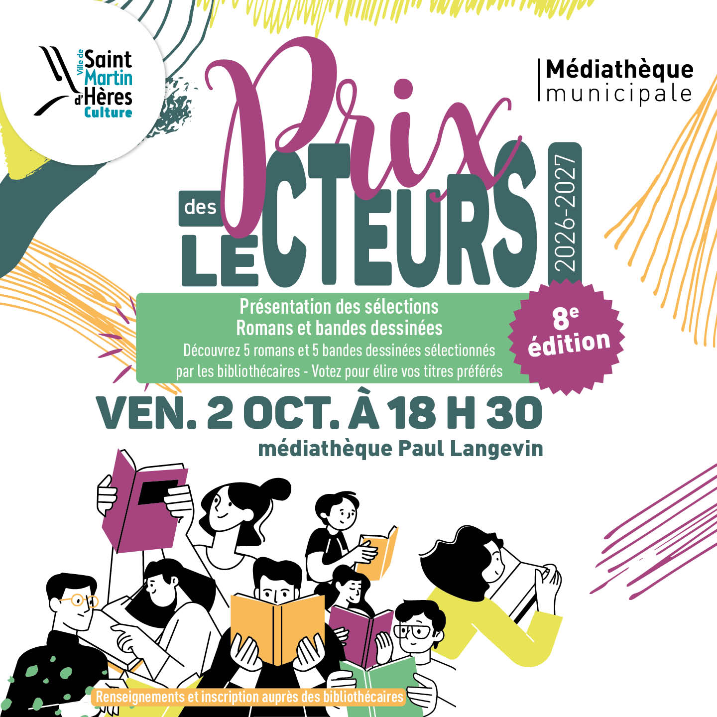 Prix des lecteurs 2026 Prix des lecteurs 2026