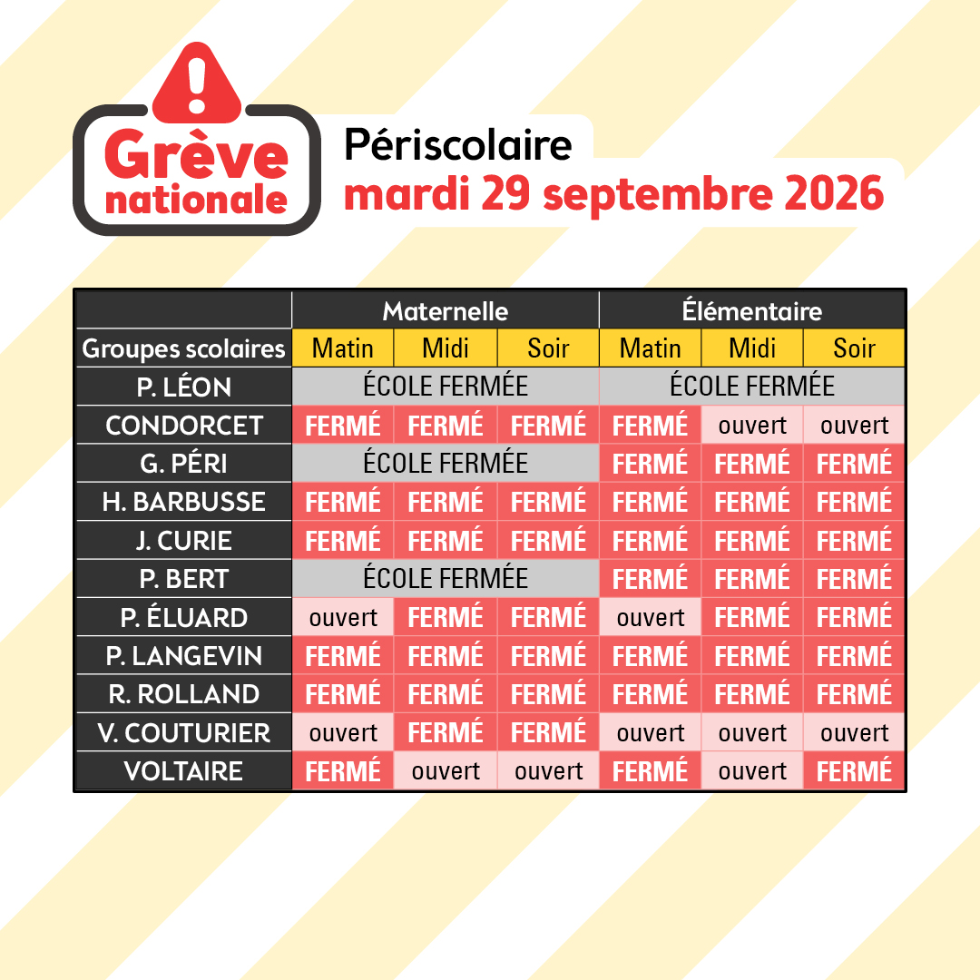 greve 29 septembre 20262