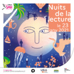 Nuits de la lecture à Saint-Martin-d'Hères : vidéo d'une lecture musicale Dominique Osmont et Yann Rambaud.