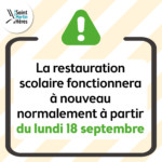 Retour normale restauration 18 sept 2023